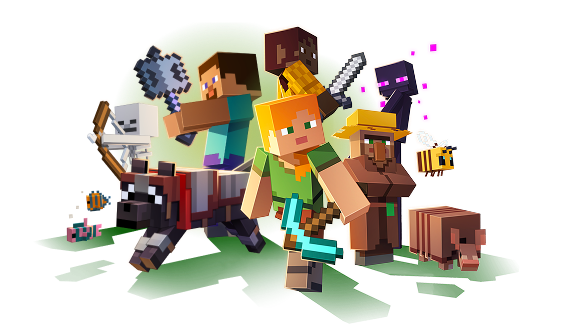 Minecraft Bedrock gameplay